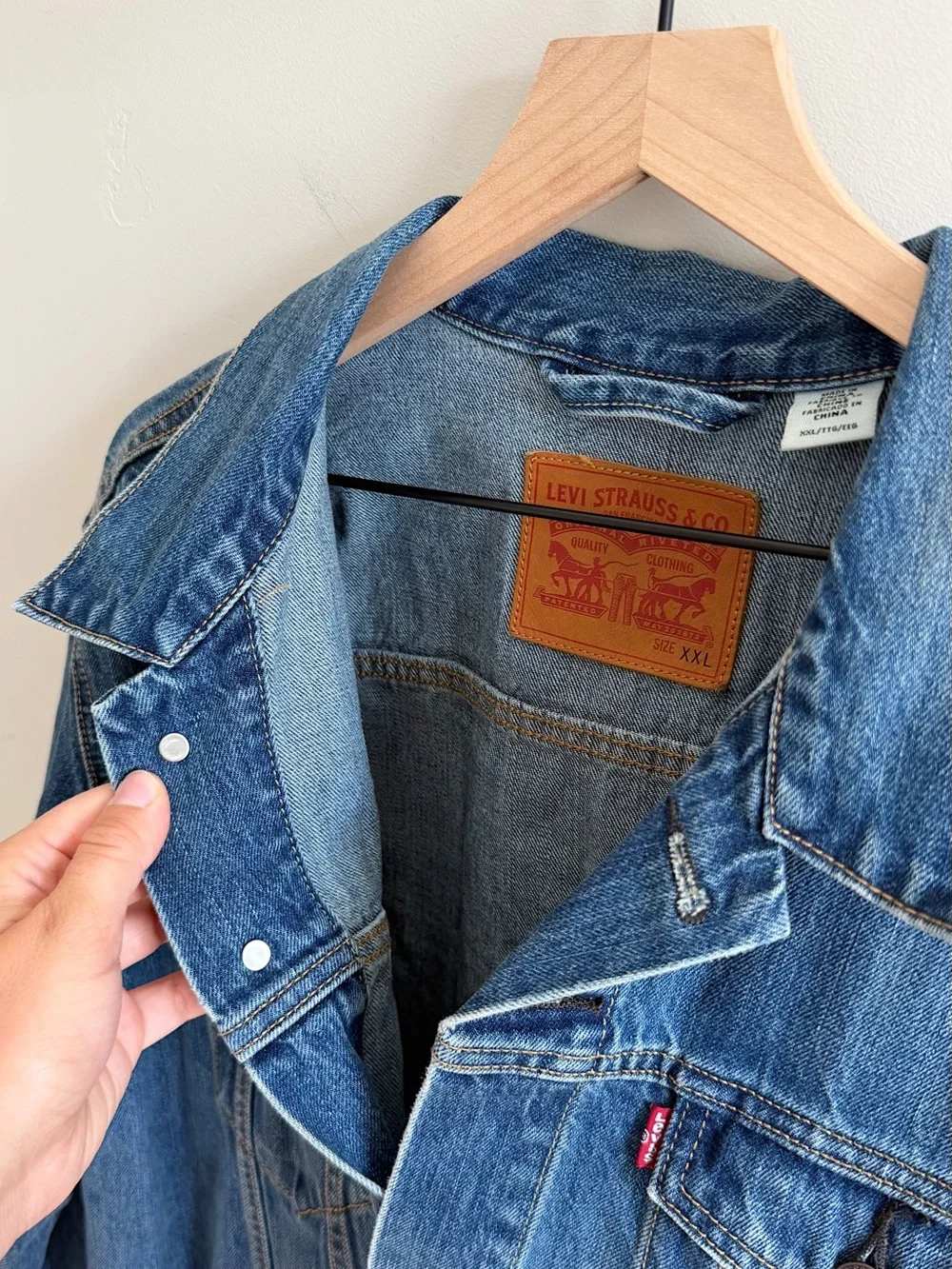 Levi’s Trucker Denim Jacket in Million Dollar Dark Wash